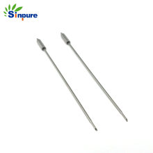 China Supplier Electropolishing Stainless Steel Straight Long Needle